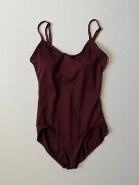 Capezio Cami Leotard with Built-in Bra - Size M